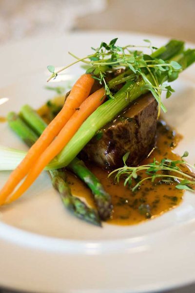 Lamb With Hasselback Potatoes